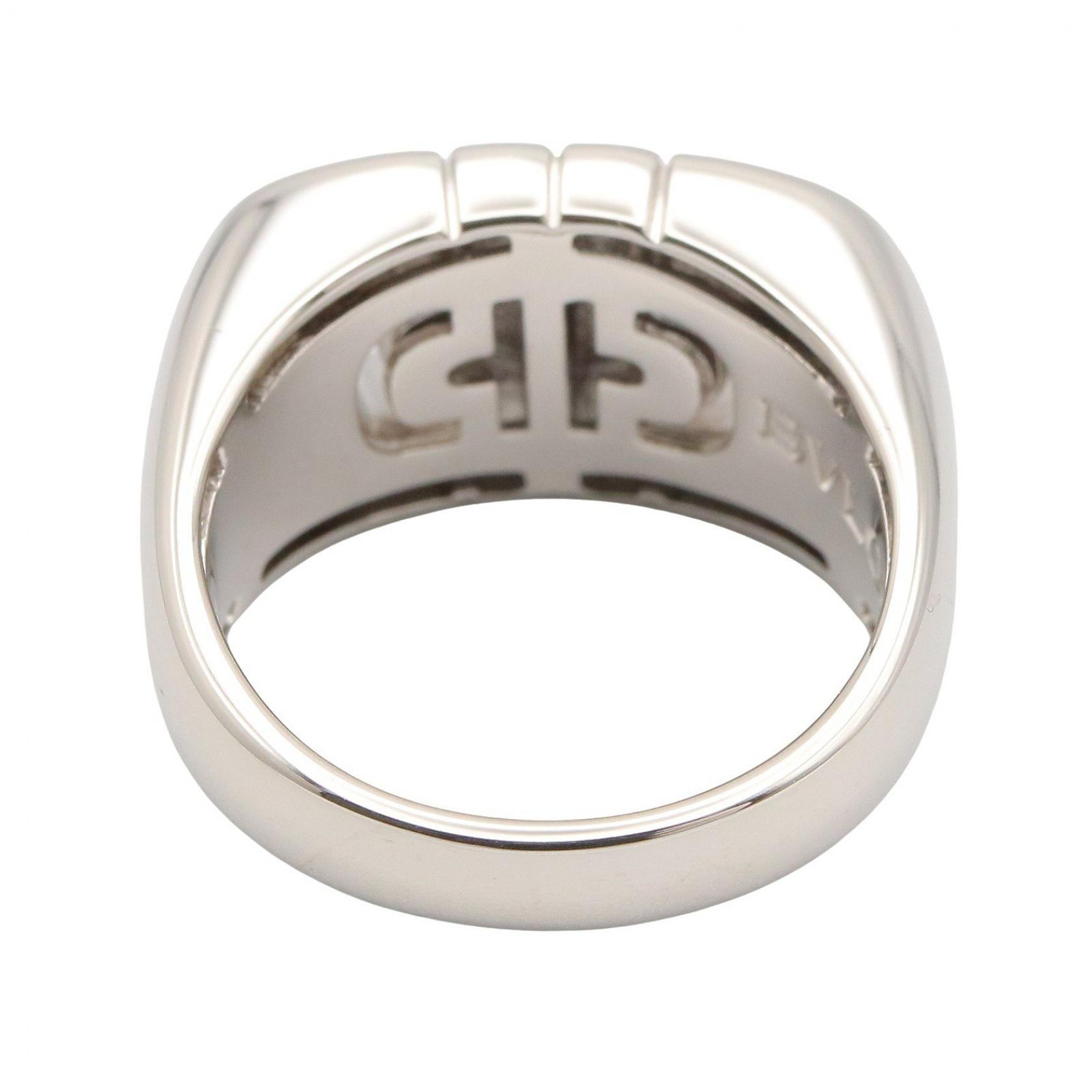 パレンテシ リング リング 指輪 K18WG シルバー ホワイトゴールド ブルガリ アクセサリー BVLGARI
