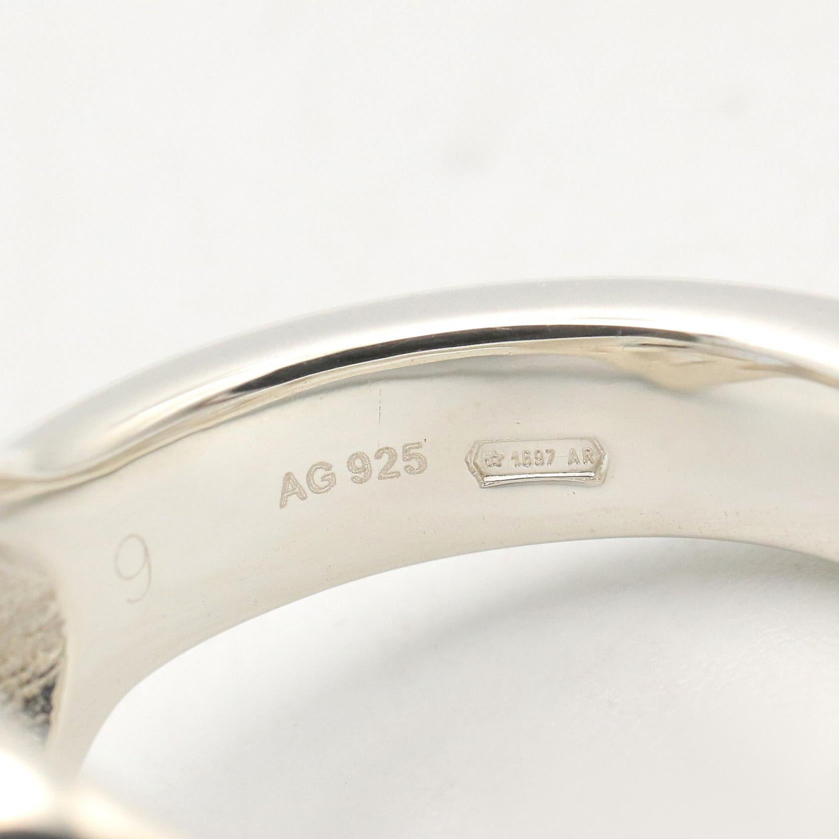 インターロッキング リング リング 指輪 SV925 シルバー グッチ アクセサリー GUCCI