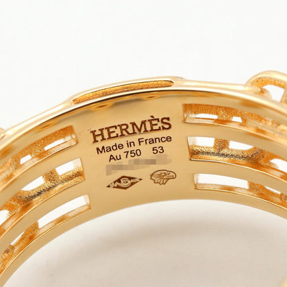 カリプソダイヤ リング リング 指輪 K18YG ダイヤモンド クリア イエローゴールド エルメス アクセサリー HERMES