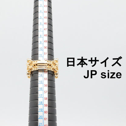 カリプソダイヤ リング リング 指輪 K18YG ダイヤモンド クリア イエローゴールド エルメス アクセサリー HERMES