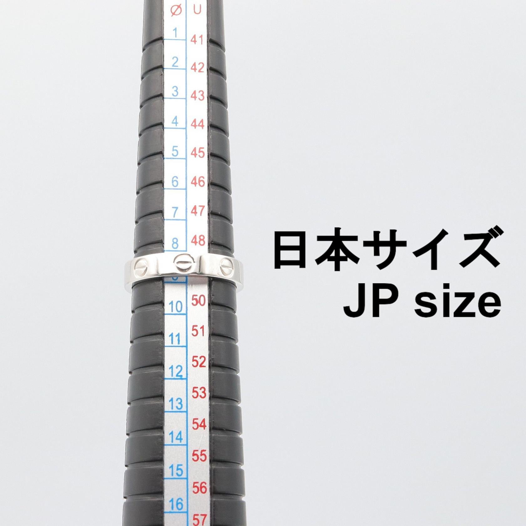 ミニラブリング リング 指輪 K18WG シルバー ホワイトゴールド