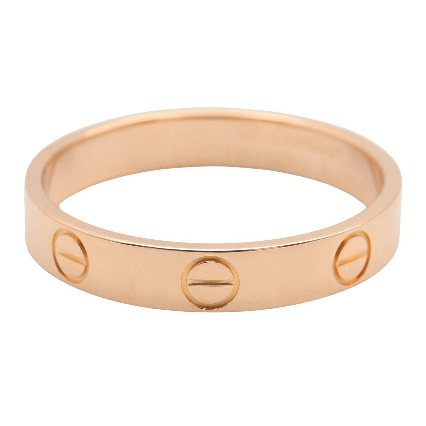 ミニラブリング リング 指輪 K18PG ゴールド ピンクゴールド カルティエ アクセサリー Cartier