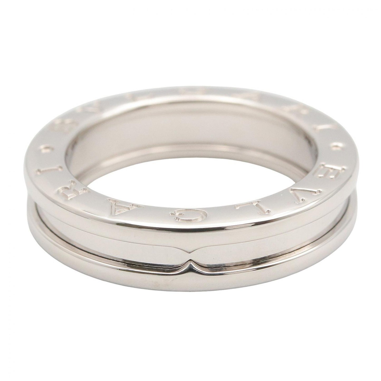 B-zero1 リング 1バンド リング 指輪 K18WG シルバー ホワイトゴールド ブルガリ アクセサリー BVLGARI