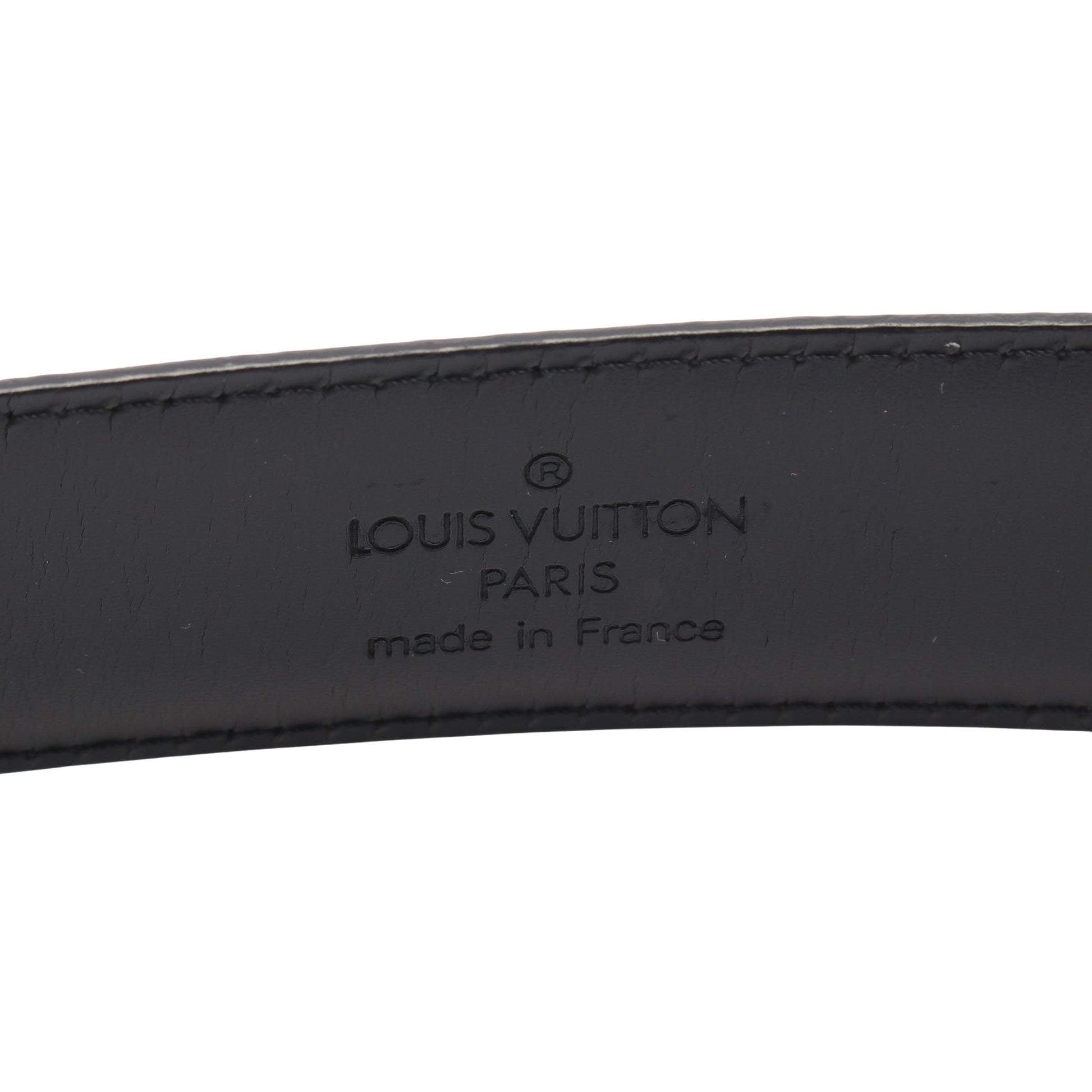 サンチュール クラシック タイガ アルドワーズ ベルト レザー ブラック ルイヴィトン 財布・小物 LOUIS VUITTON