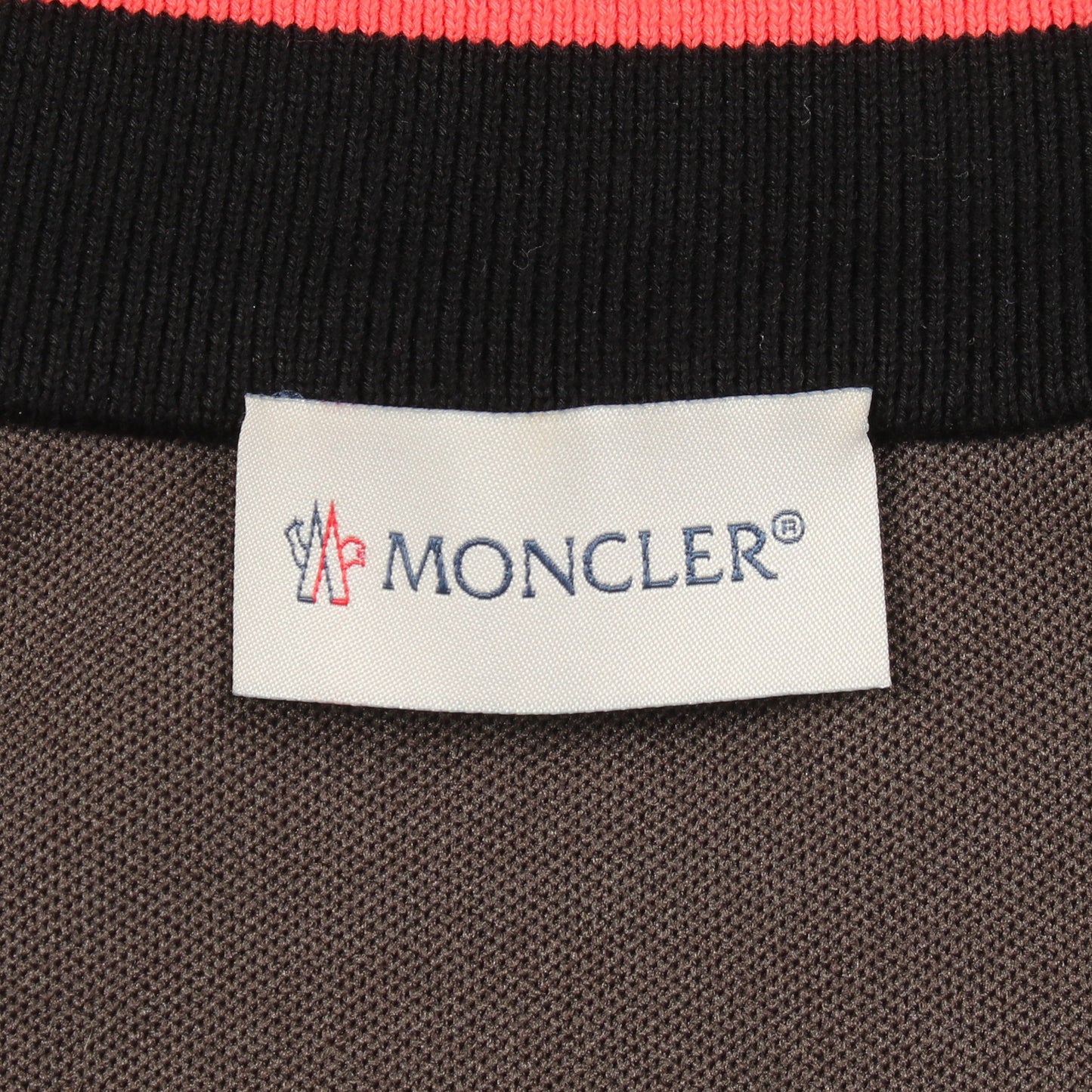 ロゴワッペン トラックジャケット グレーグリーン レッド ブラック モンクレール アウター MONCLER