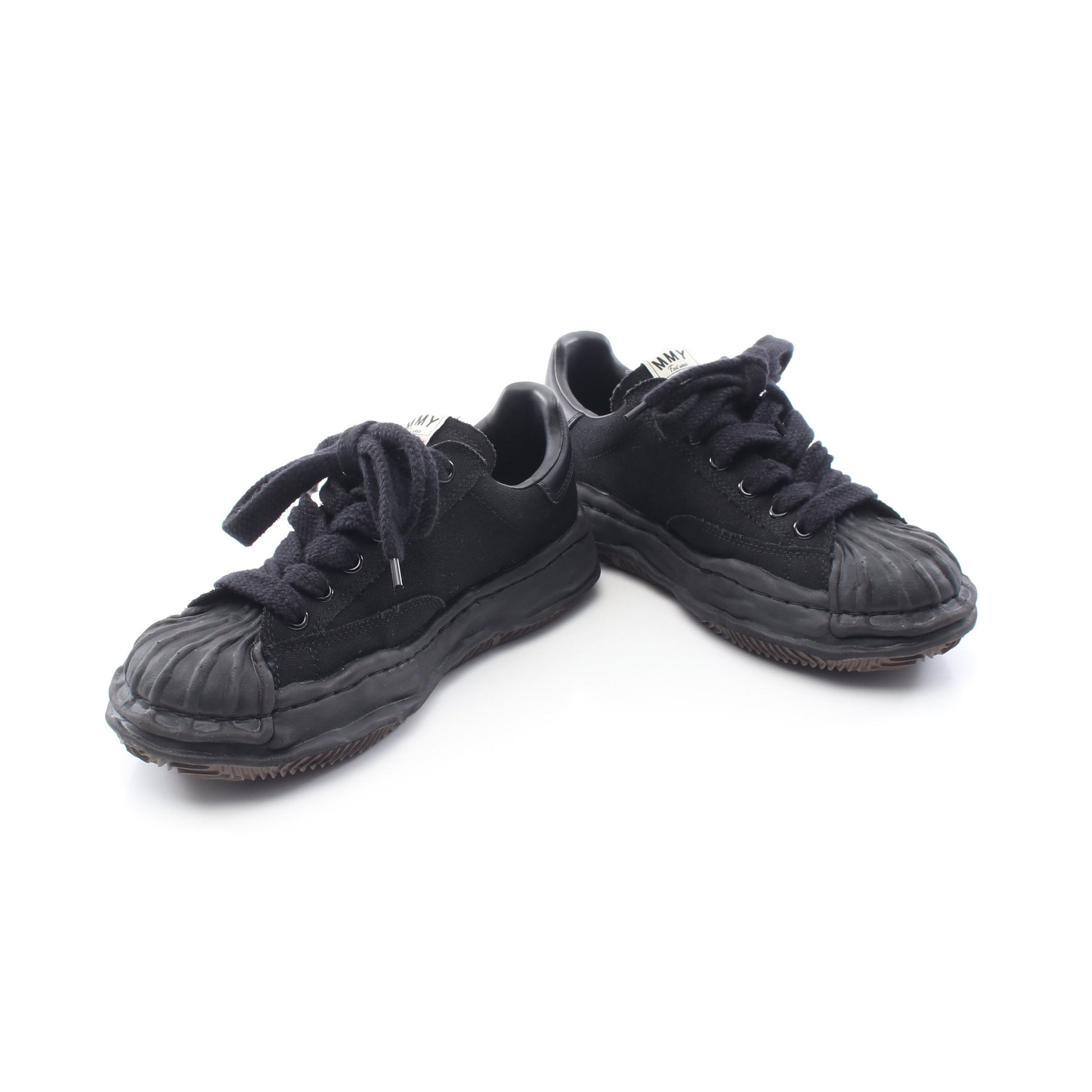 BLAKEY Original Sole Canvas Low ブレイキー スニーカー キャンバス ブラック メゾンミハラヤスヒロ シューズ Maison MIHARA YASUHIRO