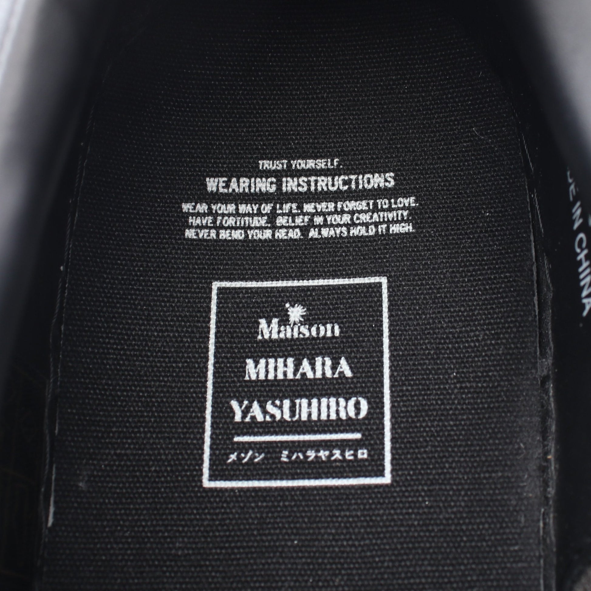 BLAKEY Original Sole Canvas Low ブレイキー スニーカー キャンバス ブラック メゾンミハラヤスヒロ シューズ Maison MIHARA YASUHIRO