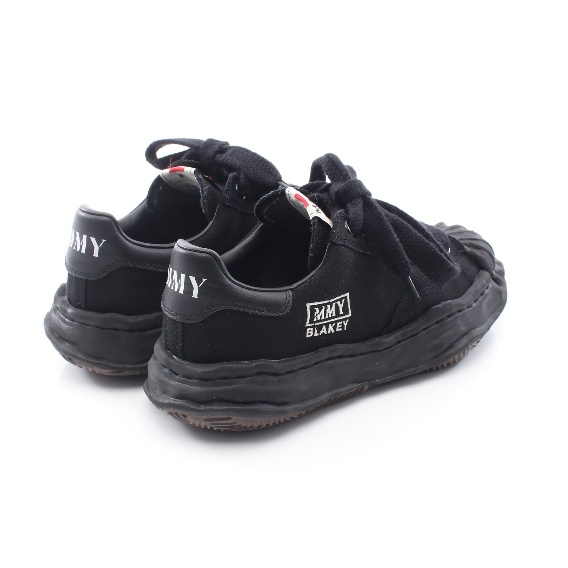 BLAKEY Original Sole Canvas Low ブレイキー スニーカー キャンバス ブラック メゾンミハラヤスヒロ シューズ Maison MIHARA YASUHIRO