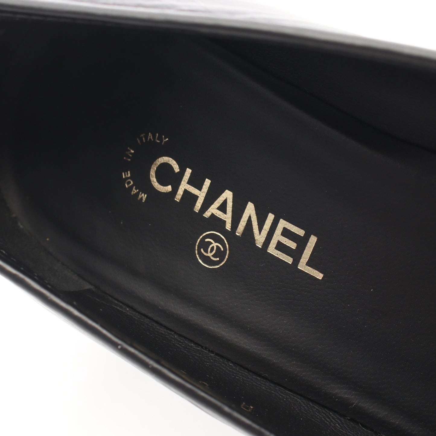 ココマーク パール パンプス レザー ブラック シャネル シューズ CHANEL
