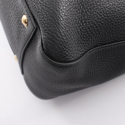 FFトート ミディアム セレリア 2WAY ハンドバッグ トートバッグ レザー ブラック フェンディ バッグ FENDI