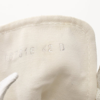 Deck Plimsoll High ハイカットスニーカー キャンバス スエード ホワイト アレキサンダーマックイーン シューズ ALEXANDER MCQUEEN