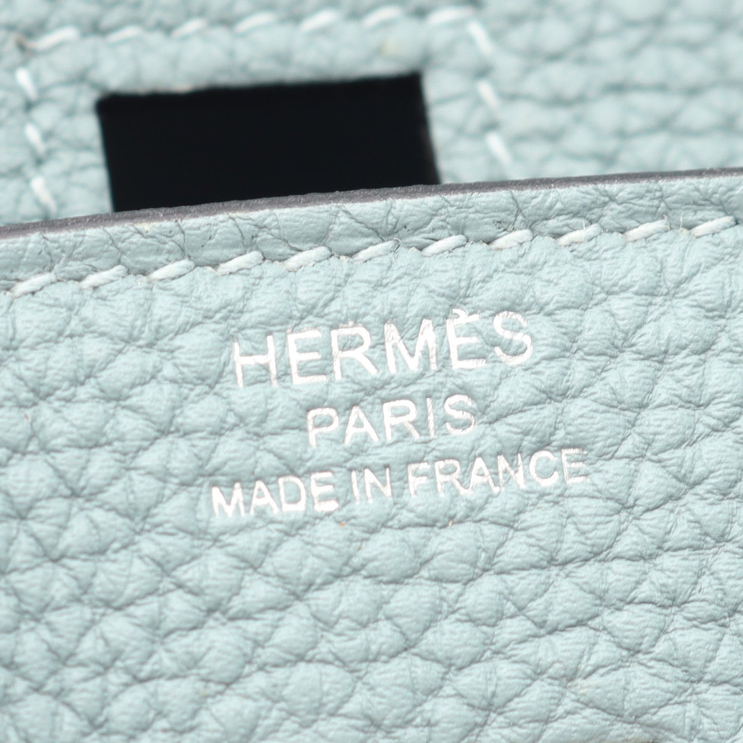 バーキン25 ハンドバッグ トゴ ライトブルー シルバー金具 Y刻印 エルメス バッグ HERMES