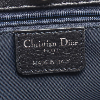 フライトライン トロッター ハンドバッグ デニム レザー ネイビー ブラック オレンジ クリスチャンディオール バッグ Christian Dior