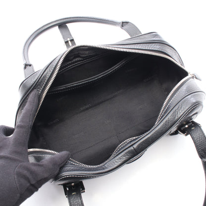 センダ ハンドバッグ ハンドバッグ レザー ブラック ロエベ バッグ LOEWE