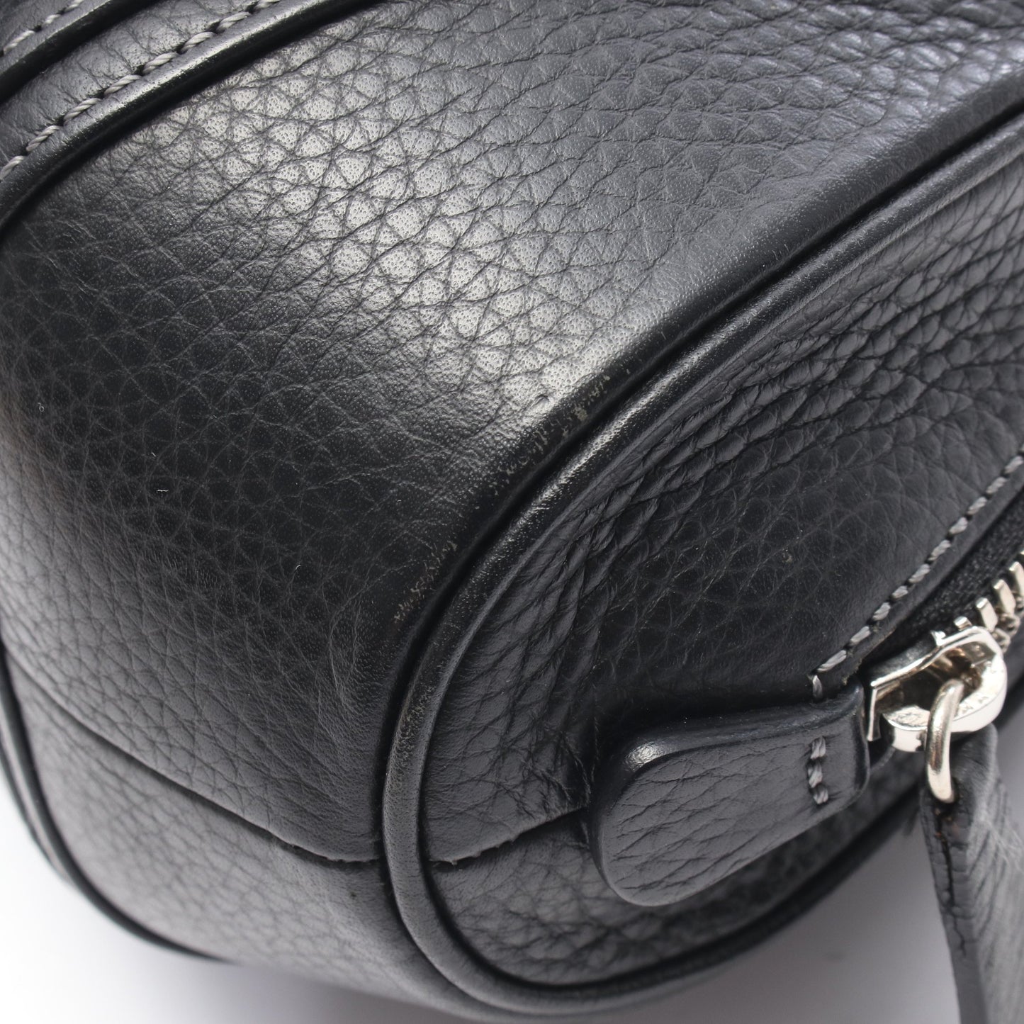 センダ ハンドバッグ ハンドバッグ レザー ブラック ロエベ バッグ LOEWE