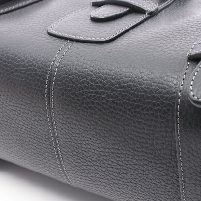 センダ ハンドバッグ ハンドバッグ レザー ブラック ロエベ バッグ LOEWE