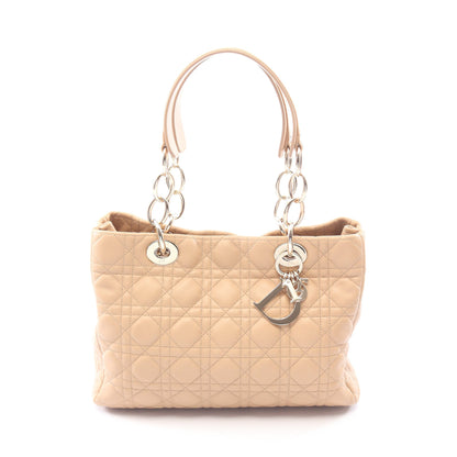 レディディオール カナージュ ハンドバッグ レザー ベージュ クリスチャンディオール バッグ Christian Dior