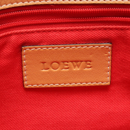 アナグラム ショッパー トート ショルダーバッグ トートバッグ レザー ブラウン ロエベ バッグ LOEWE