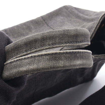 DENIM CANAPA カナパ 2WAY ハンドバッグ トートバッグ デニム ブラック プラダ バッグ PRADA