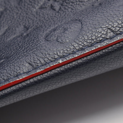 ネオノエ モノグラムアンプラント マリーヌルージュ 2WAY ハンドバッグ レザー ネイビー ルイヴィトン バッグ LOUIS VUITTON