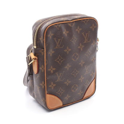 アマゾン モノグラム ショルダーバッグ PVC レザー ブラウン ルイヴィトン バッグ LOUIS VUITTON