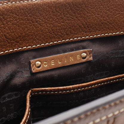 ブギーバッグ ハンドバッグ レザー ブラウン セリーヌ バッグ CELINE