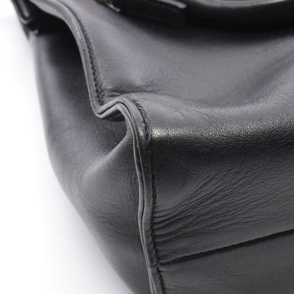 2WAY ハンドバッグ レザー ブラック プラダ バッグ PRADA