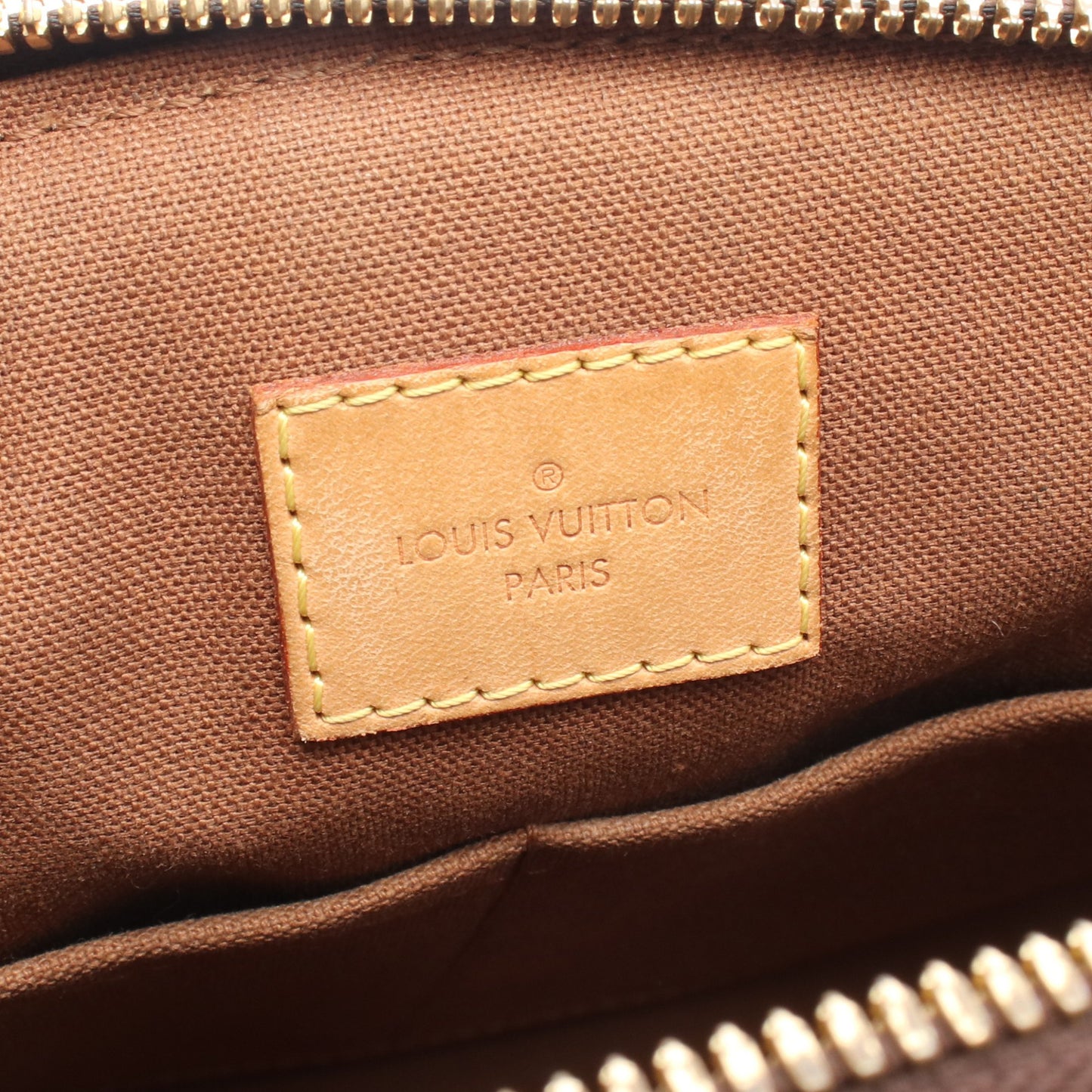 ティヴォリPM モノグラム ハンドバッグ PVC レザー ブラウン ルイヴィトン バッグ LOUIS VUITTON