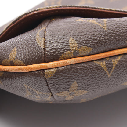ミュゼットタンゴ ショートストラップ モノグラム ショルダーバッグ PVC レザー ブラウン ルイヴィトン バッグ LOUIS VUITTON
