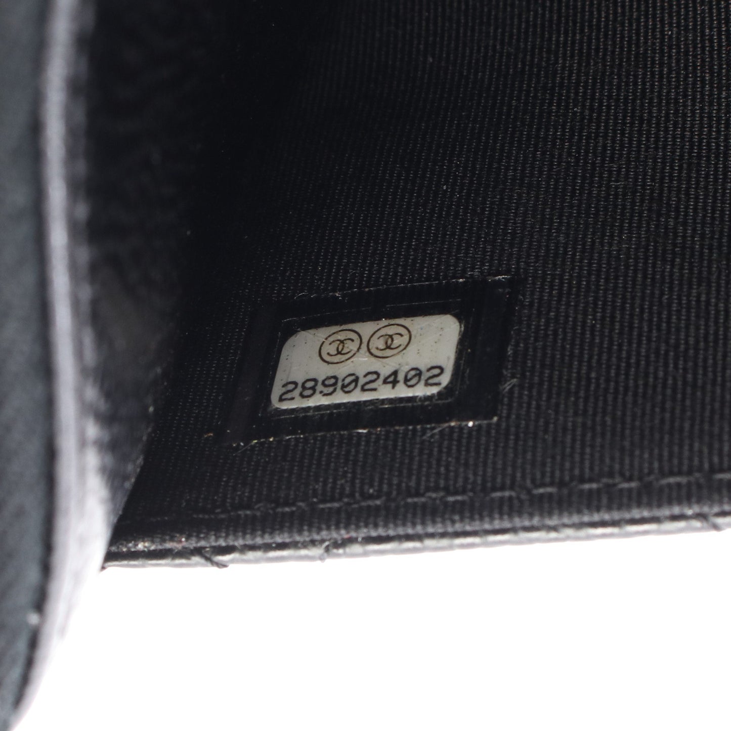 マトラッセ チェーンウォレット キャビアスキン ブラック シルバー金具 シャネル バッグ CHANEL