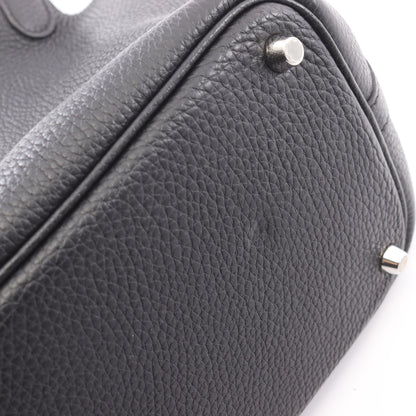 ピコタンロックPM ハンドバッグ トリヨンクレマンス ブラック シルバー金具 D刻印 エルメス バッグ HERMES