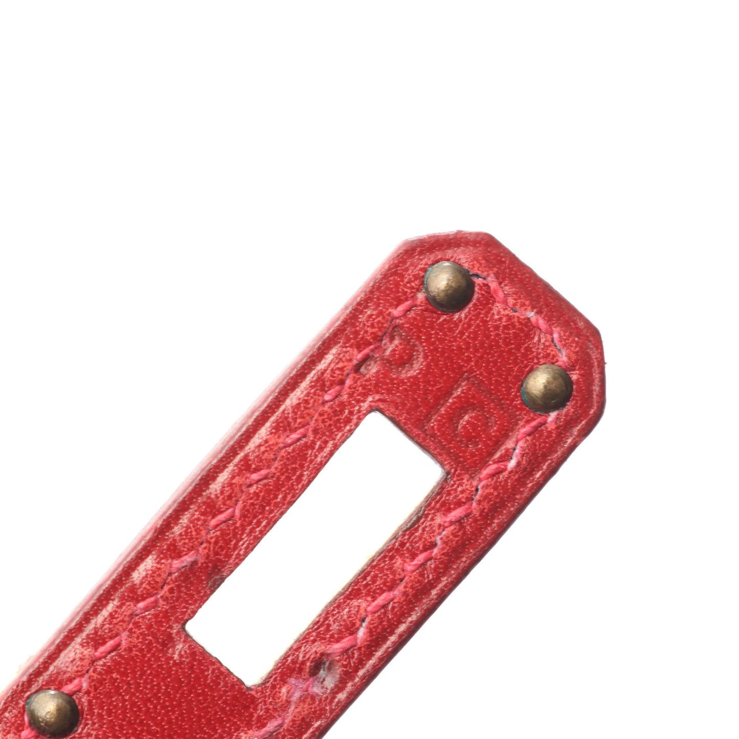 ケリーアドPM ルージュヴィフ バックパック リュックサック ボックスカーフ レッド ゴールド金具 □C刻印 エルメス バッグ HERMES