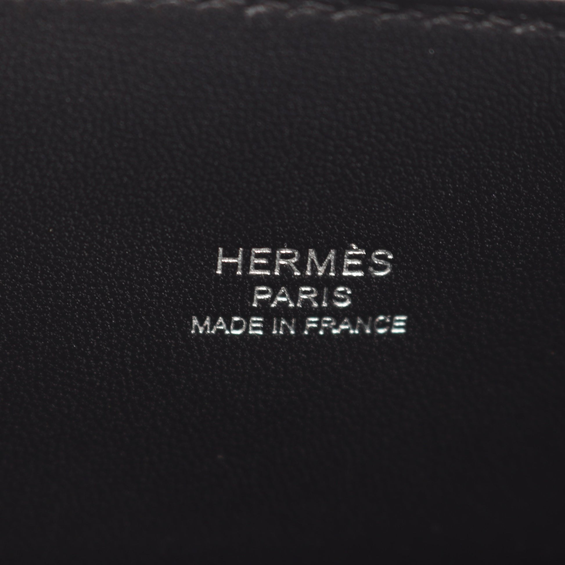 ボリード1923 ミニ 2WAY ハンドバッグ シェーブル ブラック シルバー金具 W刻印 エルメス バッグ HERMES