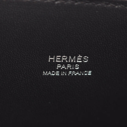 ボリード1923 ミニ 2WAY ハンドバッグ シェーブル ブラック シルバー金具 W刻印 エルメス バッグ HERMES