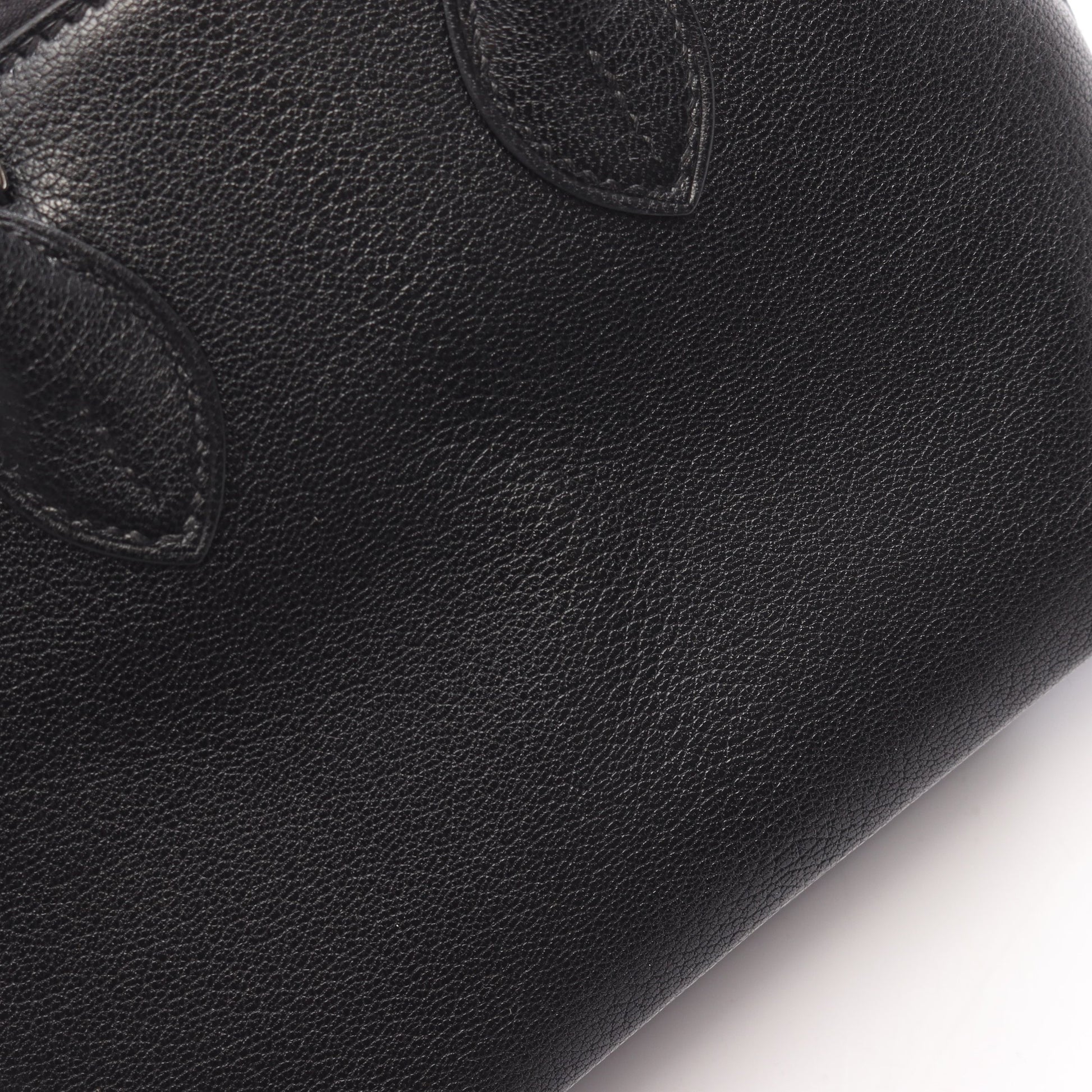 ボリード1923 ミニ 2WAY ハンドバッグ シェーブル ブラック シルバー金具 W刻印 エルメス バッグ HERMES