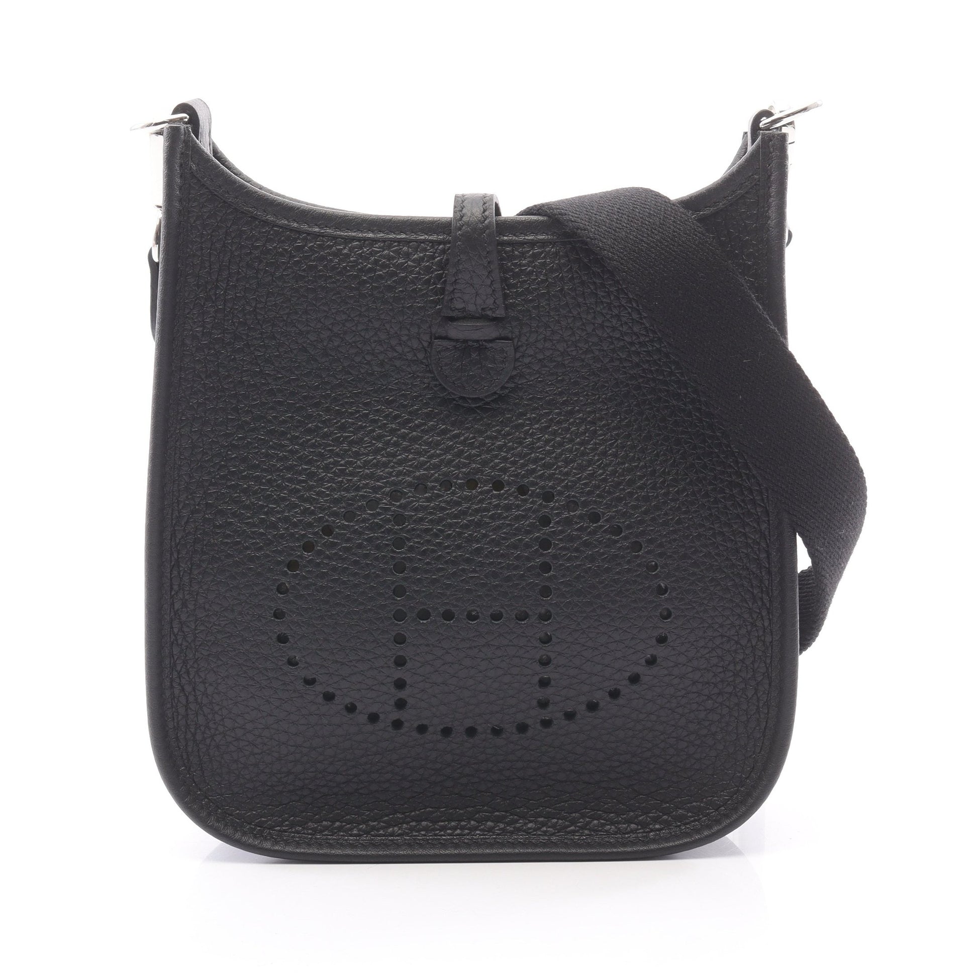 エヴリンTPM アマゾン ショルダーバッグ トリヨンクレマンス ブラック シルバー金具 G刻印 エルメス バッグ HERMES