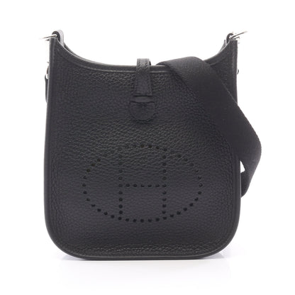 エヴリンTPM アマゾン ショルダーバッグ トリヨンクレマンス ブラック シルバー金具 G刻印 エルメス バッグ HERMES
