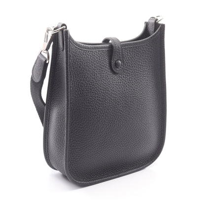 エヴリンTPM アマゾン ショルダーバッグ トリヨンクレマンス ブラック シルバー金具 G刻印 エルメス バッグ HERMES