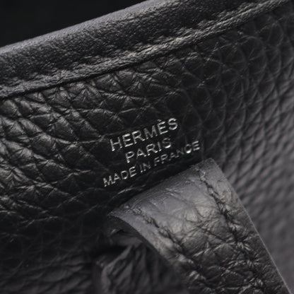 エヴリンTPM アマゾン ショルダーバッグ トリヨンクレマンス ブラック シルバー金具 G刻印 エルメス バッグ HERMES