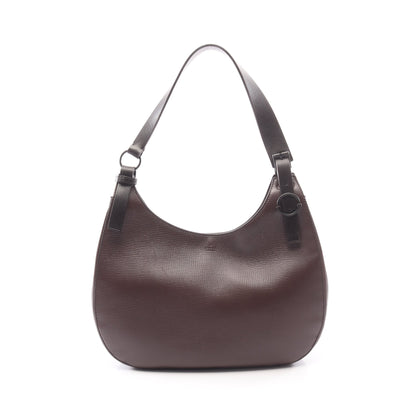 ワンショルダーバッグ レザー ダークブラウン グッチ バッグ GUCCI