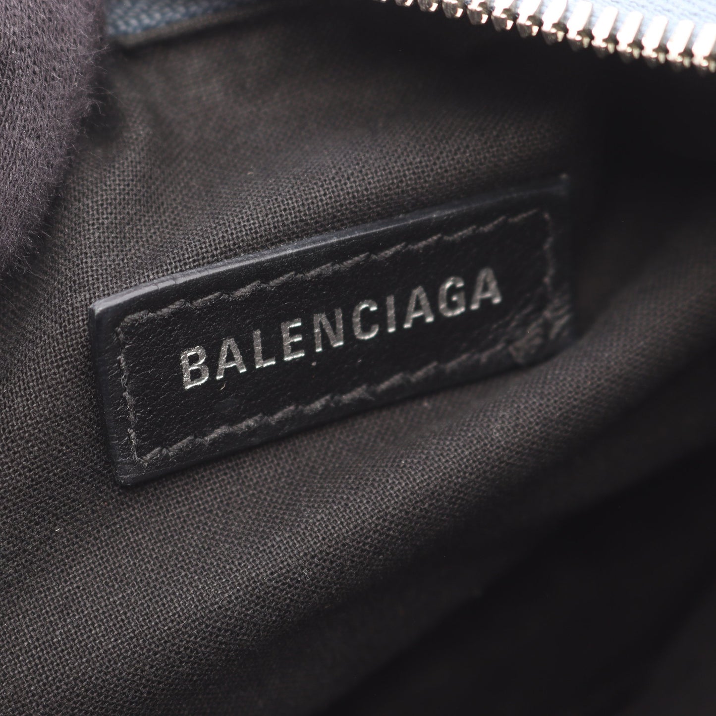 LE CAGOLE XS ル カゴール ショルダーバッグ デニム ブルー バレンシアガ バッグ BALENCIAGA