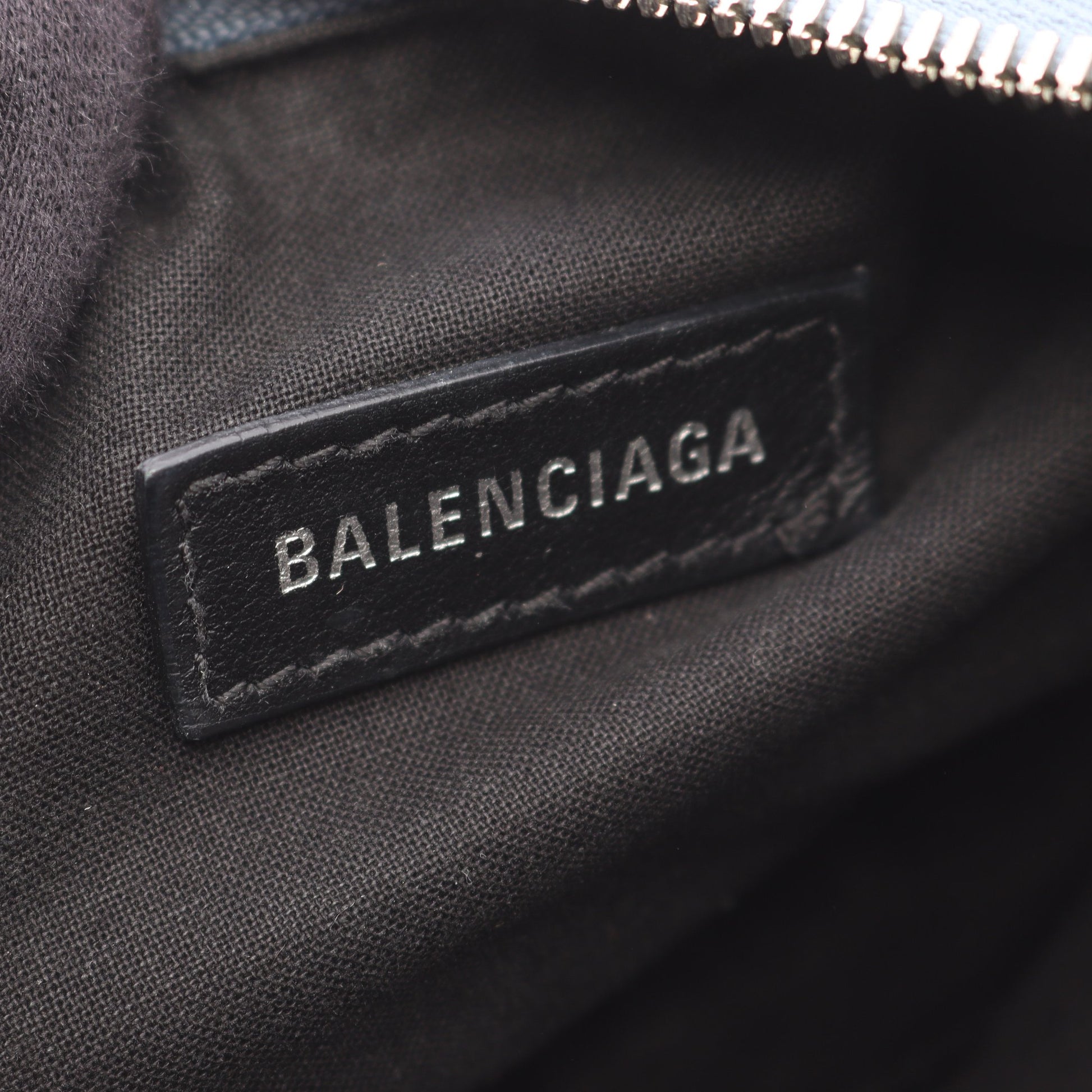 LE CAGOLE XS ル カゴール ショルダーバッグ デニム ブルー バレンシアガ バッグ BALENCIAGA