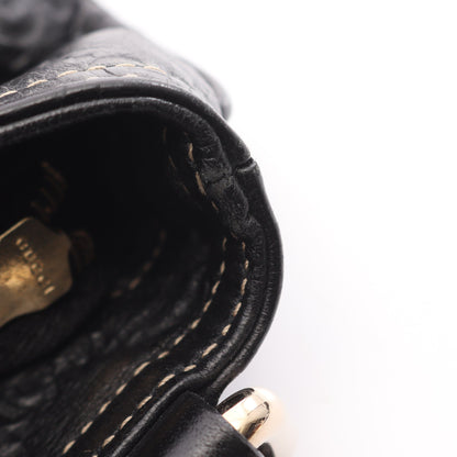 グッチシマ ショルダーバッグ レザー ブラック グッチ バッグ GUCCI
