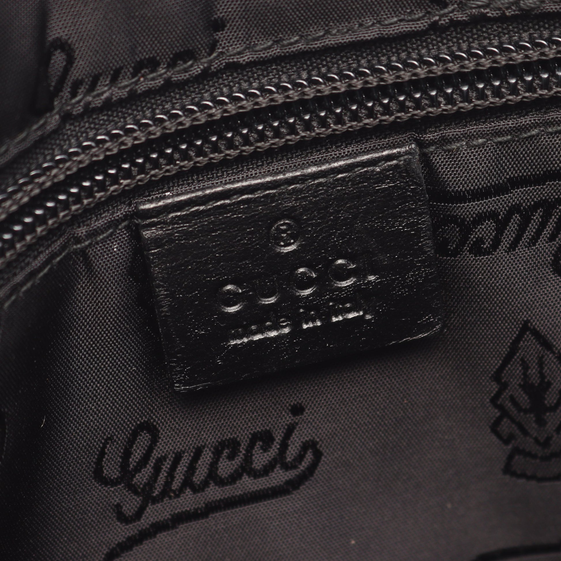 グッチシマ ショルダーバッグ レザー ブラック グッチ バッグ GUCCI