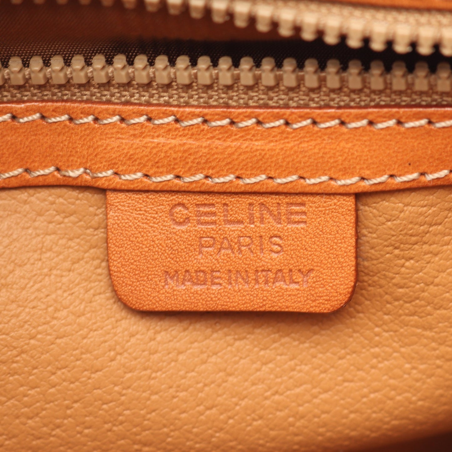 マカダム ショルダーバッグ PVC レザー ダークブラウン ブラウン セリーヌ バッグ CELINE