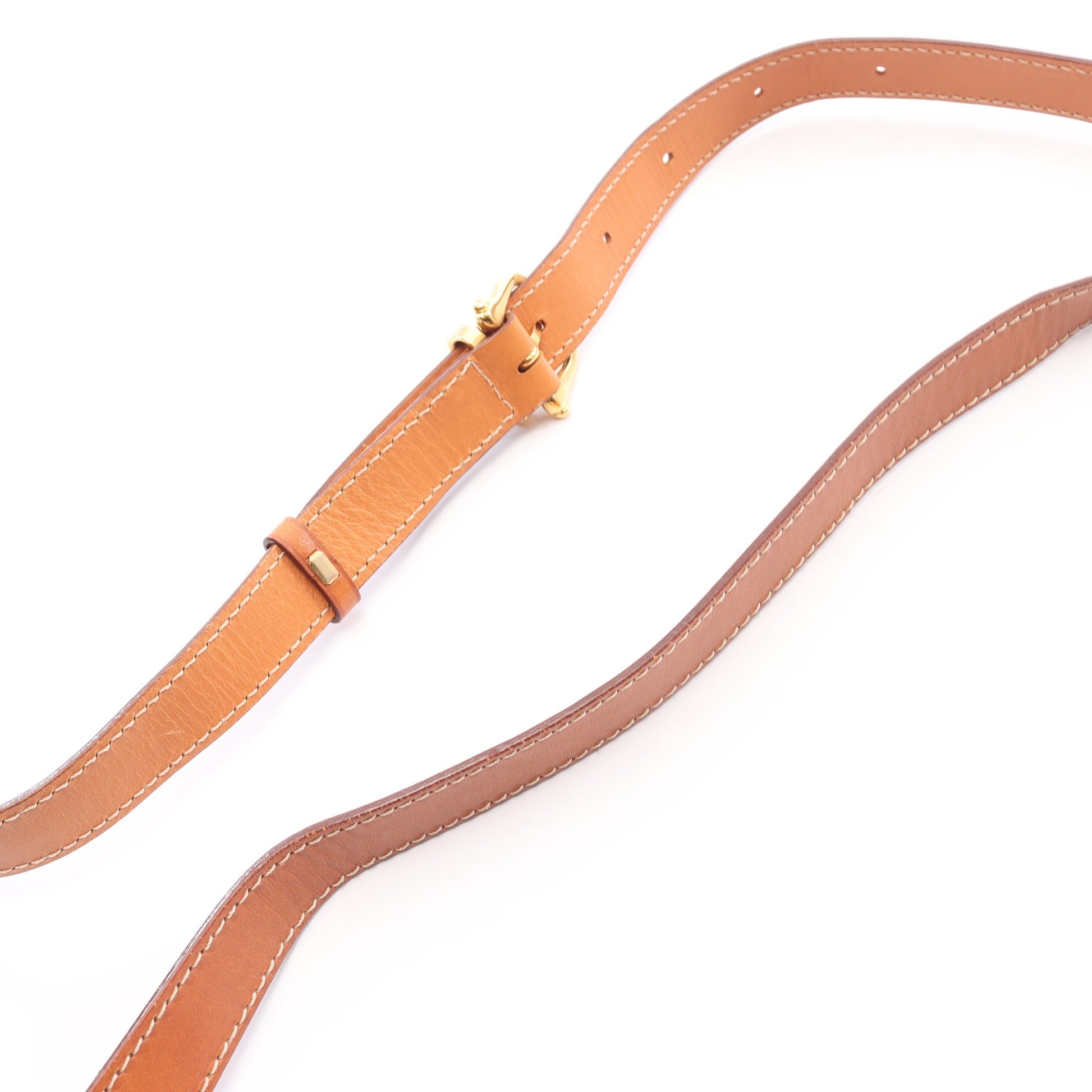 マカダム ショルダーバッグ PVC レザー ダークブラウン ブラウン セリーヌ バッグ CELINE