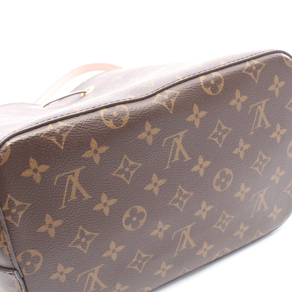 ネオノエ モノグラム ローズプードル ショルダーバッグ PVC レザー ブラウン ライトピンク ルイヴィトン バッグ LOUIS VUITTON