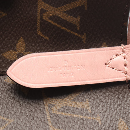 ネオノエ モノグラム ローズプードル ショルダーバッグ PVC レザー ブラウン ライトピンク ルイヴィトン バッグ LOUIS VUITTON