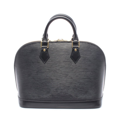 アルマ エピ ノワール ハンドバッグ レザー ブラック ルイヴィトン バッグ LOUIS VUITTON