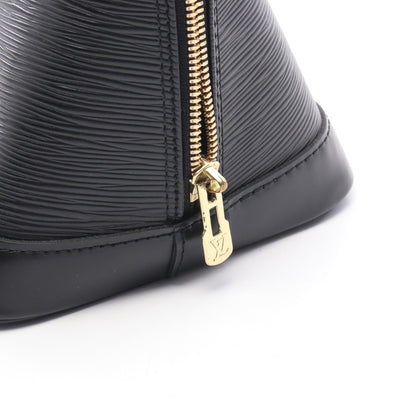 アルマ エピ ノワール ハンドバッグ レザー ブラック ルイヴィトン バッグ LOUIS VUITTON